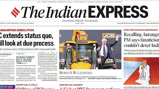 22nd April, 2022. The Indian Express Newspaper Analysis presented by Priyanka Ma'am .