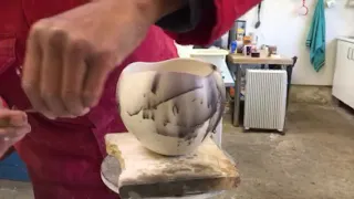 Horsehair Raku Demonstration Video