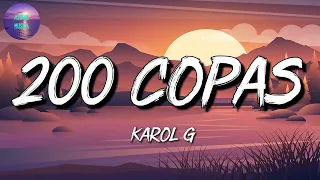 🎵 KAROL G - 200 COPAS || Danny Ocean, Daddy Yankee (Mix Letra)