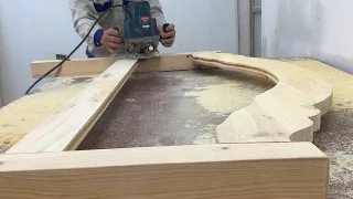 Creative Design Ideas & Skillful Woodworking Techniques Skilled Carpenters - Beautiful Wooden Chair