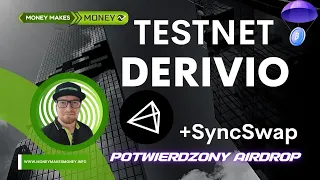 ✅ TESTNET - DERIVIO - Trading na zkSync + SyncSWAP - Potwierdzony AirDrop 💸