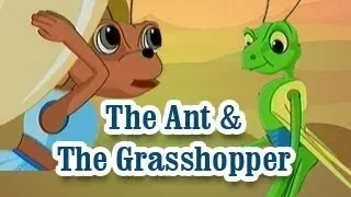 The Ant and The Grasshopper (चिट्टी और टिड्डा)| Funny Hindi Animated Stories | Tales of Panchatantra