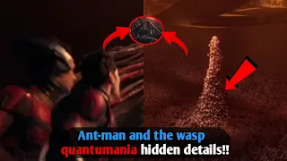 Ant-man and the wasp quantumania trailer Hidden details!! | Telugu |#shorts