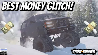 SnowRunner - NEW BEST MONEY GLITCH! (MILLIONS IN SECONDS!)