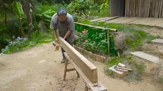 GRANDPA A Mu made a long bench, which all the old carpenters wanted for their work.