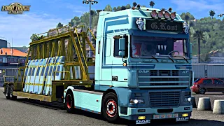 DAF XF 95 Cooiman ETS2 1.42 ProMods 2.57 Gameplay