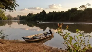 PESCARIA RIO MOGI GUAÇU DE JURUPENSEM MÁS QUEM DEU SHOW FORAM AS CORVINAS 🎣🎣🎣