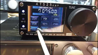 ats25 amp 起動動画 LNA.Hi-z .HF.FM オートアンテナ機能