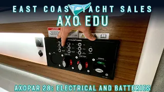 Axopar Education: 28 Electrical and Battery Systems