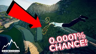 I GOT THE RAREST BIKE IN DESCENDERS! | Gold Bike in Descenders!