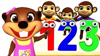 "Songs to Teach Counting 1-10" & More | Counting Songs & Nursery Rhymes | Learn 123 Number for Kids