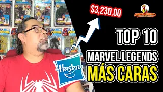 Top 10 Marvel Legends MÁS CARAS de Hasbro 2023