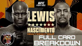 UFC Fight Night St Louis - Lewis vs Nascimento Full Card Breakdown & Predictions