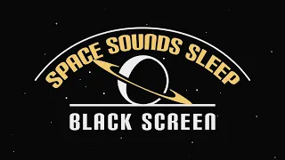 Spaceship Sounds for Sleep 🚀 10 Hours White Noise Black Screen