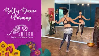 Use this awesome belly dance warm up to prep yourself for an amazing practice!