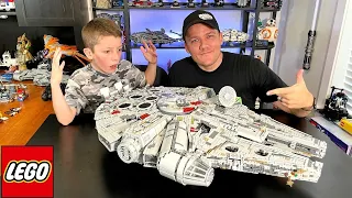 UCS Millennium Falcon Review!  LEGO Star Wars Set 75192