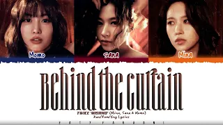 MISAMO - 'Behind the curtain' Lyrics [Color Coded_Kan_Rom_Eng]