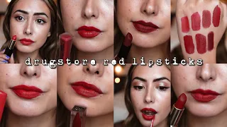 My Favourite Drugstore RED Lipsticks!