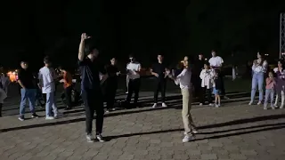 Acharuli Gandagana Music Dance Lezginka 2023 Девушка Танцует Грузинская Песня ALISHKA Zaqatala Park