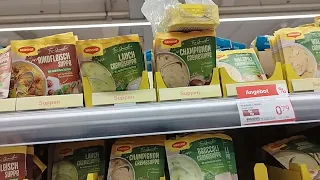 Соусы, сухие супы, заливки. Обзор,Германия. Sauces, dry soups, fillingsGlobus supermarket.  Germany.