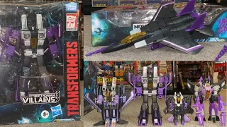 Transformers Earthrise Skywarp review. War for cybertron generations, G1 WFC collection comparison