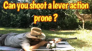 Myth or fact that lever actions can be shot from a prone position ?