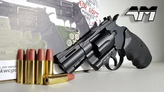 KWC MODEL 357 / Airsoft Revolver Unboxing & Review