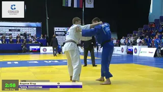 81 kg Андони Е Гринь А 06 03 2020 Т2 Первенство России по дзюдо до 23 лет, ТЮМЕНЬ