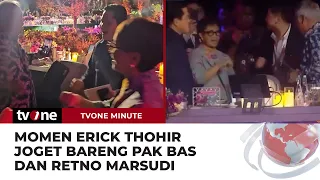 Asyiknya Erick Thohir, Pak Bas dan Retno Marsudi Joget saat Gala Dinner KTT ASEAN | tvOne Minute