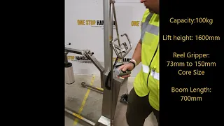 How to lift Reels | Clean Room Truck | One Stop Handling