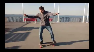 TUTO SURFSKATE. SLIDE FRONTSIDE 180.