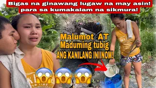 Part 2 | Bigas at asin para sa kumakalam nilang sikmura! malumot maduming tubig ang kanilang iniinom