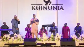 Powerful Worship and prayer Moment with apostle Joshua Selman and freke Umoh At Koinonia Abuja