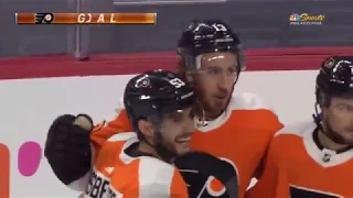 Kevin Hayes Goal - Philadelphia Flyers vs Golden Knights (10/21/19)