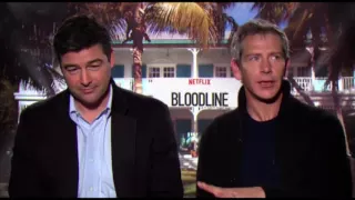 Kyle Chandler & Ben Mendelsohn ('Bloodline') talk sibling rivalry, sea lice, and swimsuit