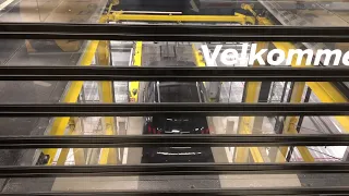 Automatic car parking with robot and elevator in BLOX, Copenhagen