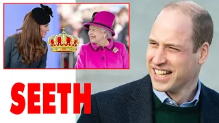 OH MY GOD! Prince William Is VERY HAPPY With Queen's Action On KATE'S TITLE Over New Royal MISSION