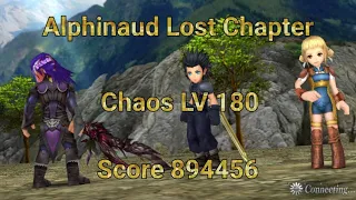 [DFFOO Global] Alphinaud Lost Chapter Chaos LV 180