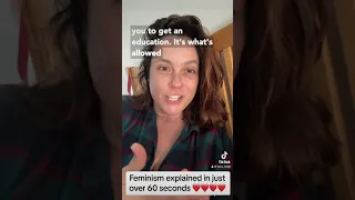 Feminism explained in 60 seconds