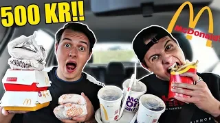 PERSONEN FORAN BESTEMMER VORES MAD!? (X2) McDonalds - MeetUp, Carpool, Hygge