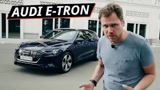 408 л.с? Замерили реальную мощность электрического Audi e-tron. Обзор нового кроссовера | Наши тесты