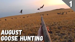 North Dakota Early Season Opening Day | Goose Hunting 2021