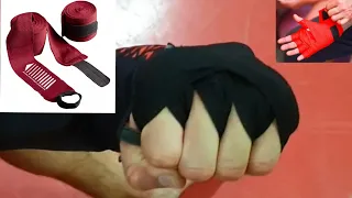 Как бинтовать руки? Как наматывать боксерские бинты?