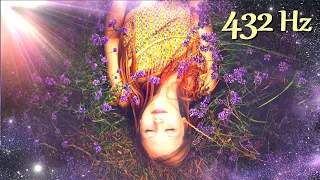 Música a 432 Hz para Vibrar Alto Armonía con el Universo, Atraer Energía Positiva, Música para Sanar