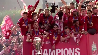 Liverpool Champions League Parade 2019 (with music)