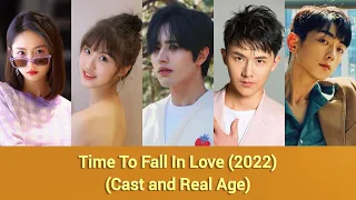 Time To Fall In Love (Cast and Real Age) Luo Zheng, Lin Xin Yi, Yang Ze, Zhang Yao, Wang Xu Dong, .