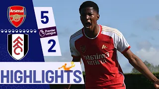 Highlights Arsenal vs Fulham  | U18 Premier League  2023/24