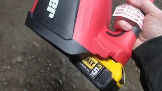 Can you power a 20v Bauer tool from Harbor Freight with a Dewalt battery?  Let's find out!