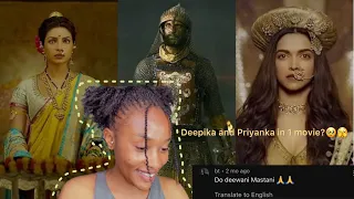 Black Girl reacts to Indian song Deewani Mastani|Deepika Padukone|Bajirao Mastani|Priyanka Chopra