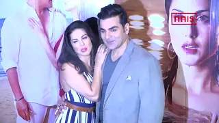 Sunny Leone And Arbaaz Khan Promote Their Film Tera Intezaar